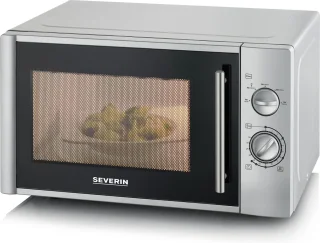 Severin MW 7772 Magnetron Vrijstaand Zilver/Zwart