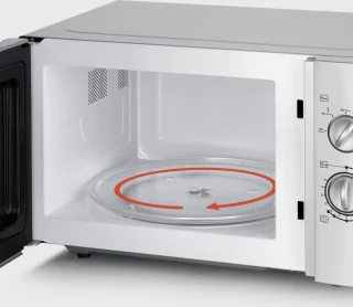 Severin MW 7772 Magnetron Vrijstaand Zilver/Zwart