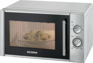 Severin MW 7772 Magnetron Vrijstaand Zilver/Zwart