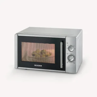 Severin MW 7772 Magnetron Vrijstaand Zilver/Zwart