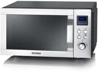 Severin MW 7777 Combi-magnetron RVS 25L vrijstaand