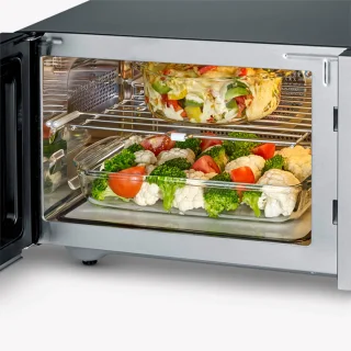 Severin MW 7777 Combi-magnetron RVS 25L vrijstaand