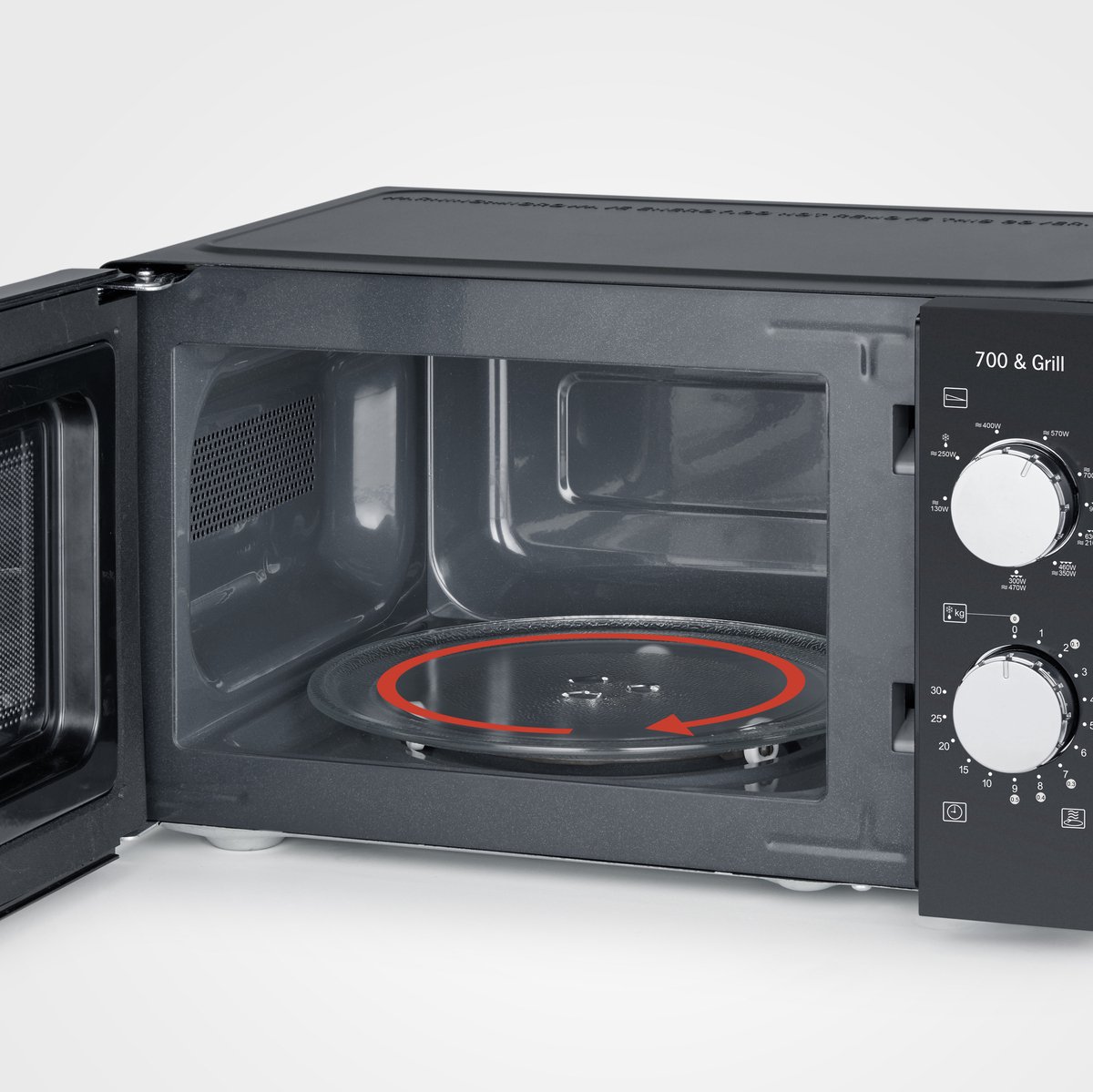 Severin MW 7781 Solo Magnetron Zwart 17L