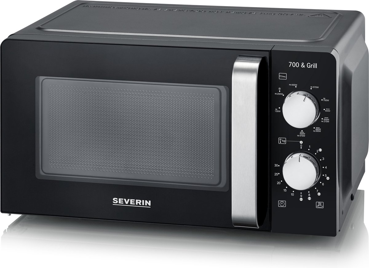 Severin MW 7781 Solo Magnetron Zwart 17L