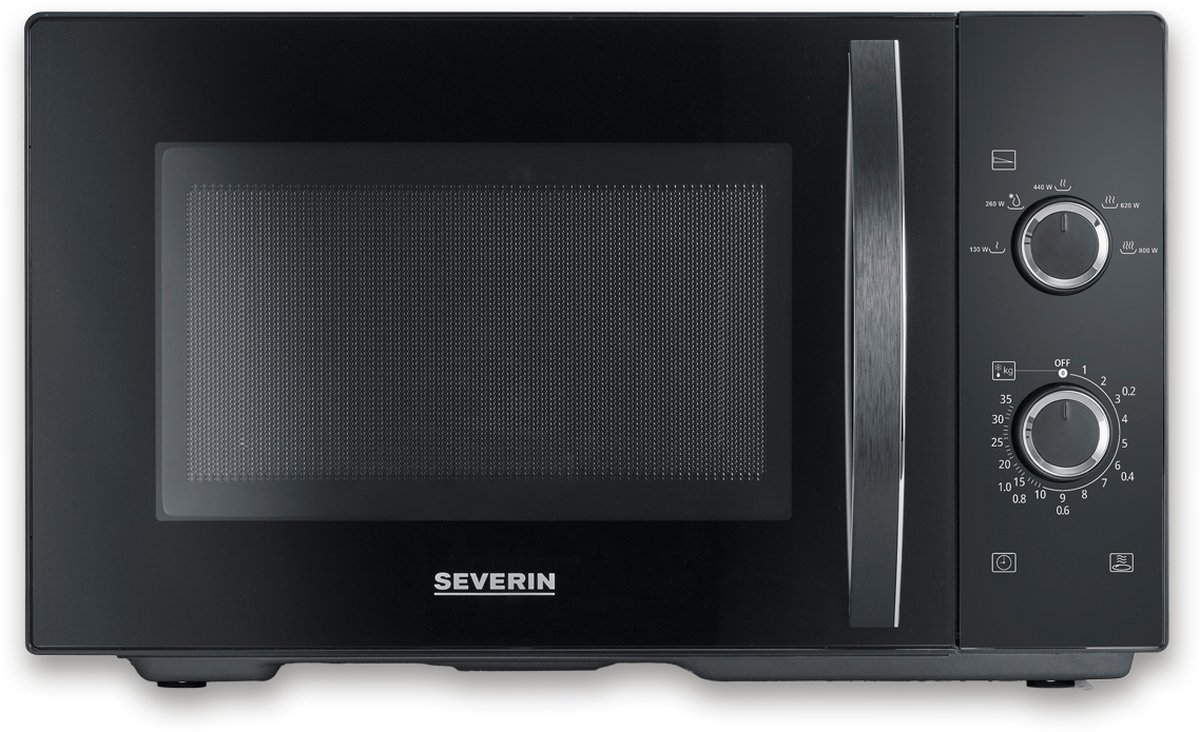 Severin MW 7888 Solo Magnetron Zwart 25L