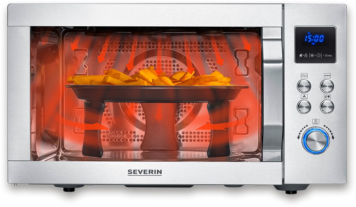 Severin MW7918 Magnetron met Grill en Hetelucht