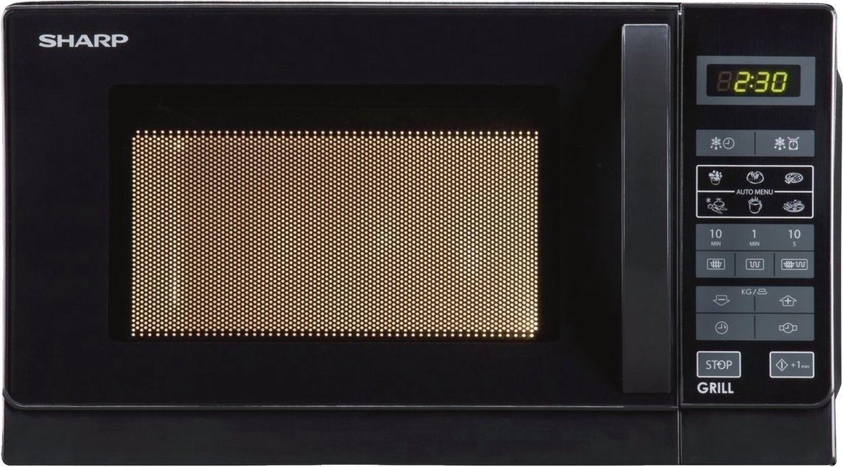De Sharp R-642 BKW Magnetron Grill in één oogopslag