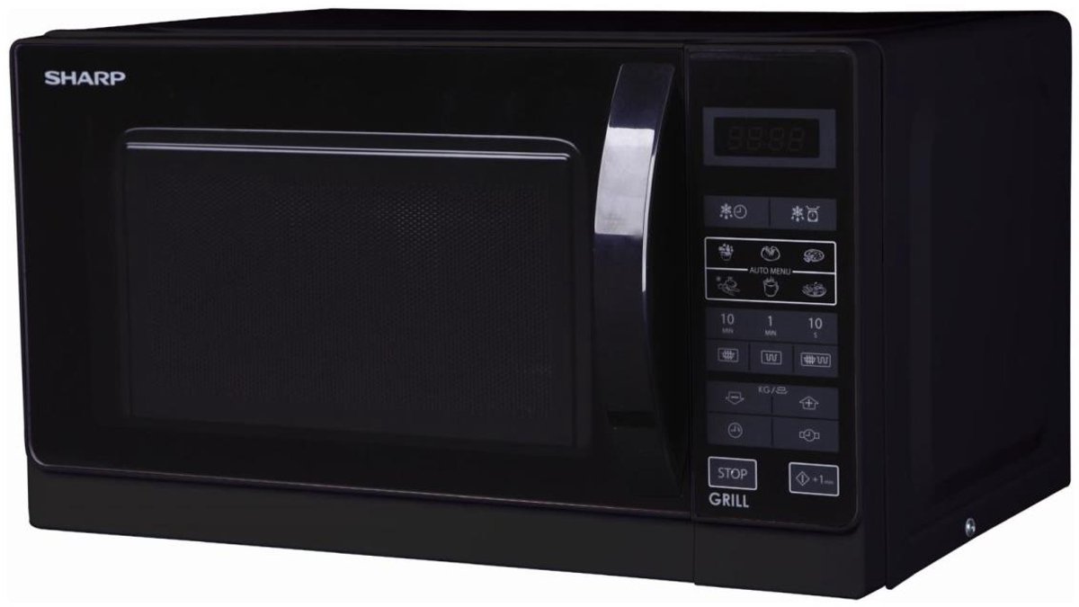 Wat vinden we goed aan de Sharp R-642 BKW Magnetron Grill