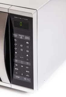 Sharp R-971INW Combi-magnetron Zilver