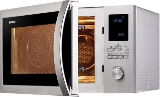 Sharp R-982 STWE Combi-magnetron Vrijstaand RVS