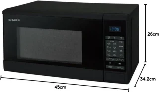 Sharp R270BK magnetron Zwart