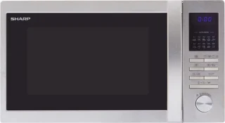 Sharp R822STWE Combi-magnetron RVS