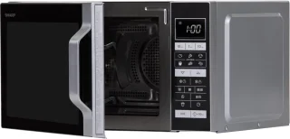 Sharp R860S Combi-magnetron Zilver