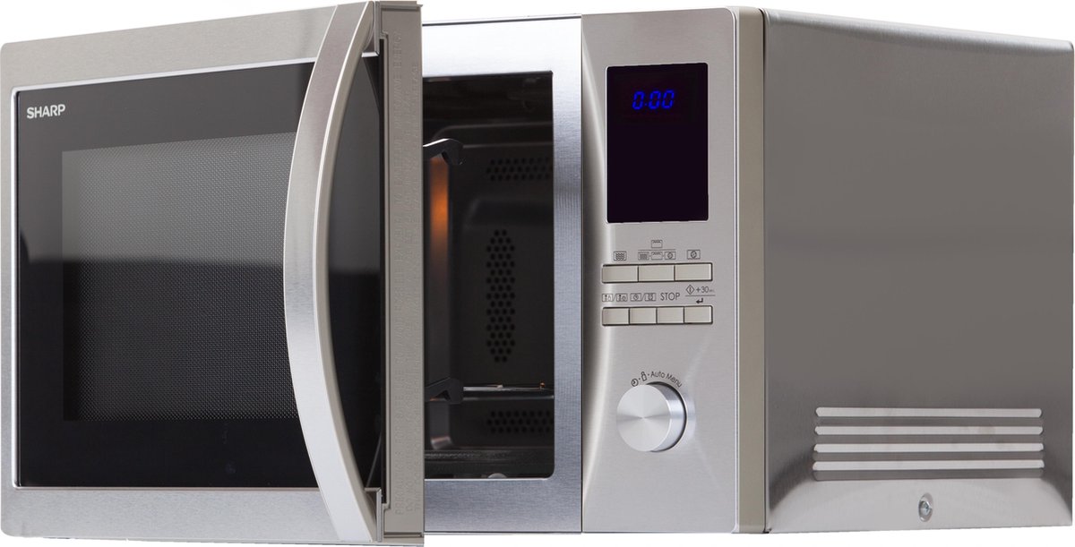 Sharp R922STWE Combi Magnetron RVS