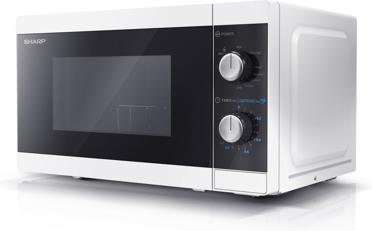 Sharp YC-MG01E-W magnetron grill 20L wit