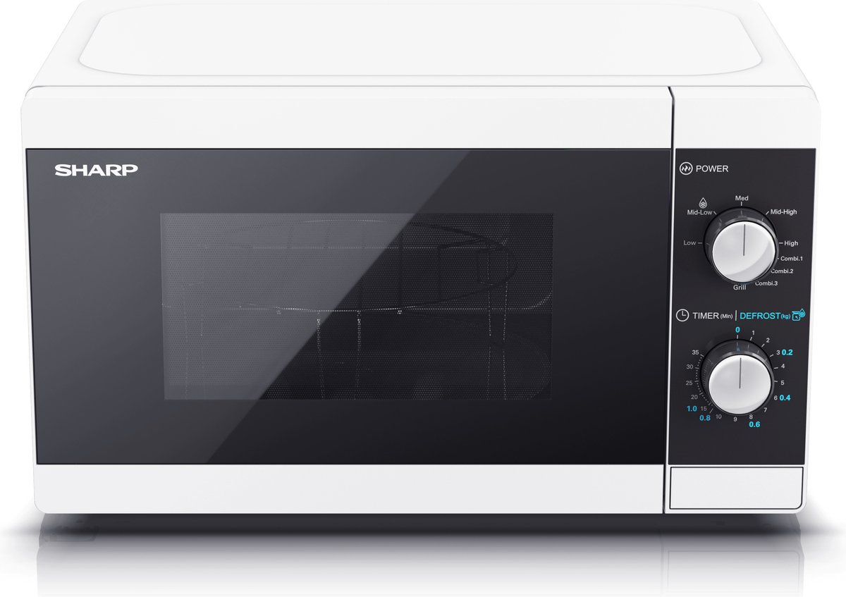 Sharp YC-MG01E-W magnetron grill 20L wit