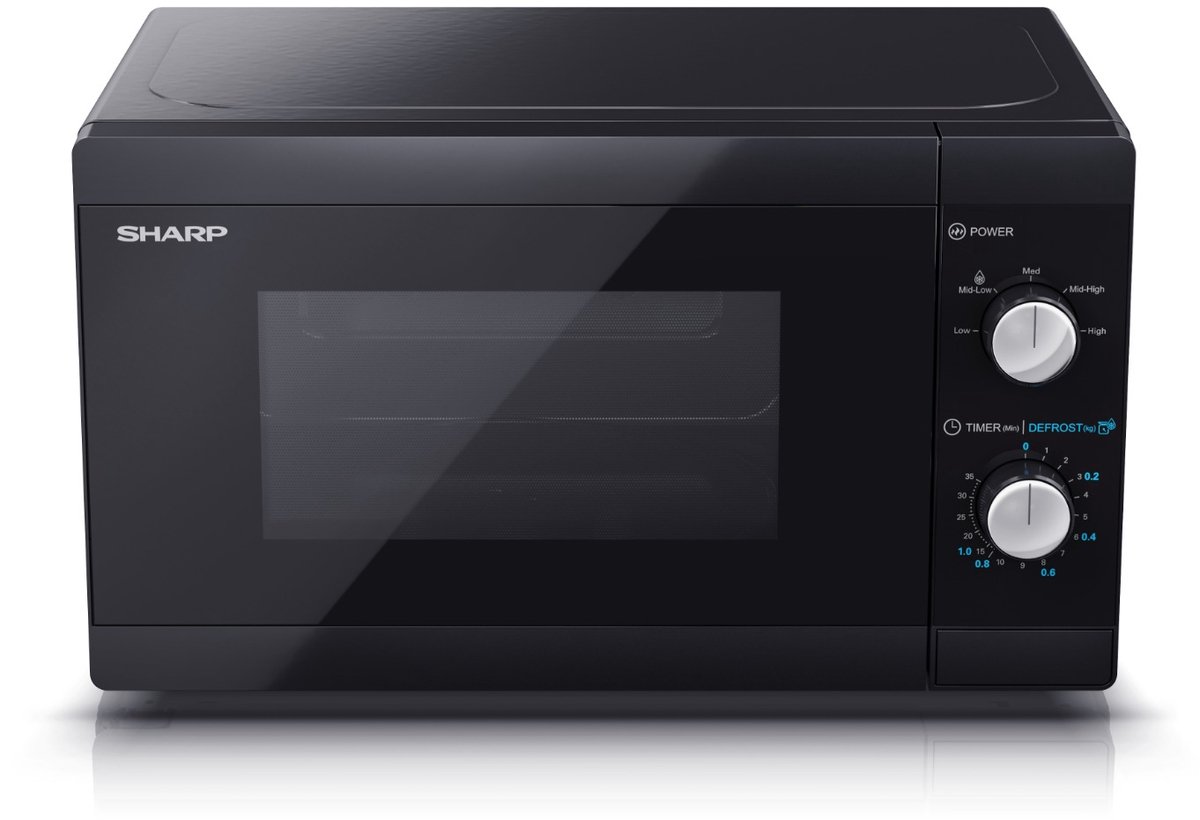 Wat vinden we goed aan de Sharp YC-MS01E-B Solo Magnetron zwart 20L 800W