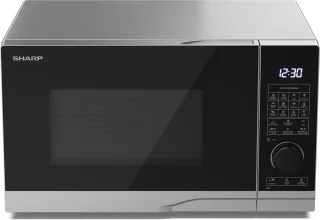 Sharp YC-PC254AE-S combimagnetron 25L zilver
