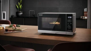 Sharp YC-PS204AE-S solo magnetron 20L zilver