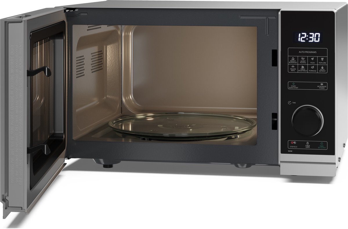 Wat vinden we goed aan de Sharp YC-PS234AE-S magnetron 23L zilver