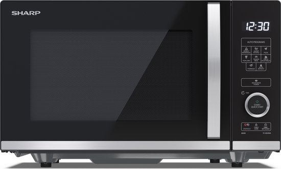 Sharp YC-QS204AE-B Flatbed Magnetron Zwart 20L 800W review