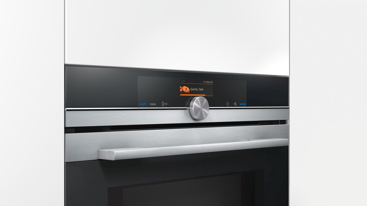 Wat vinden we goed aan de Siemens CM656NBS1 Inbouw combi-oven