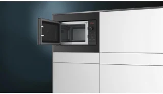 Siemens iQ300 BF523LMB3 Solo Inbouwmagnetron 20L 800W Zwart/RVS