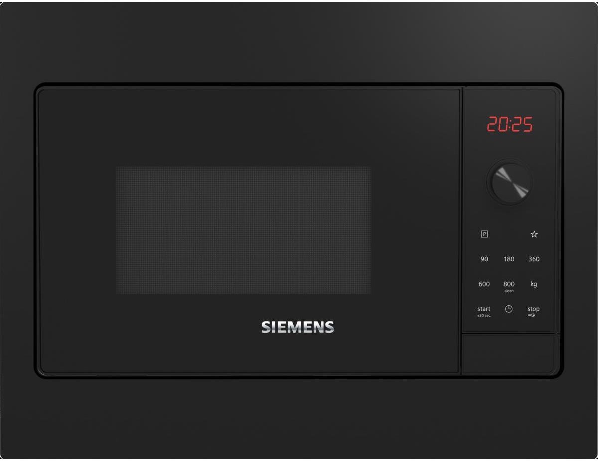 Siemens iQ300 BF523LMB3 Solo Inbouwmagnetron 20L 800W Zwart/RVS