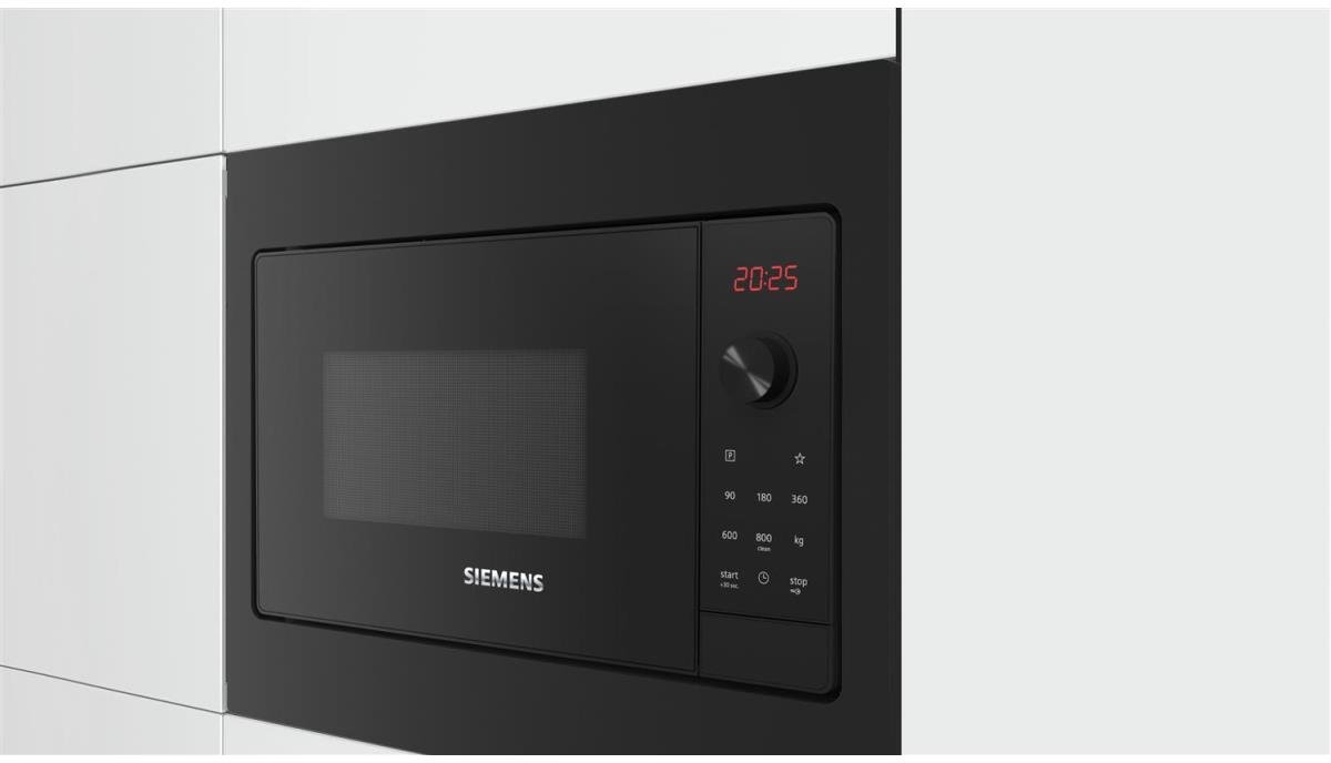Siemens iQ300 BF523LMB3 Solo Inbouwmagnetron 20L 800W Zwart/RVS