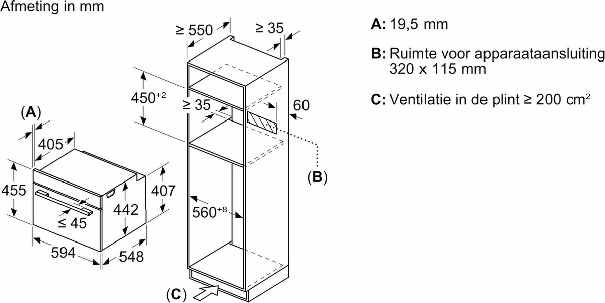Wat vinden we goed aan de Siemens iQ700 CM736G1B1 Compacte Inbouw bakoven met magnetron
