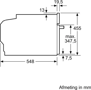 Siemens iQ700 CM776G1B1 inbouwbakoven met magnetron