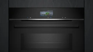Siemens iQ700 HM776GKB1 oven zwart 67L