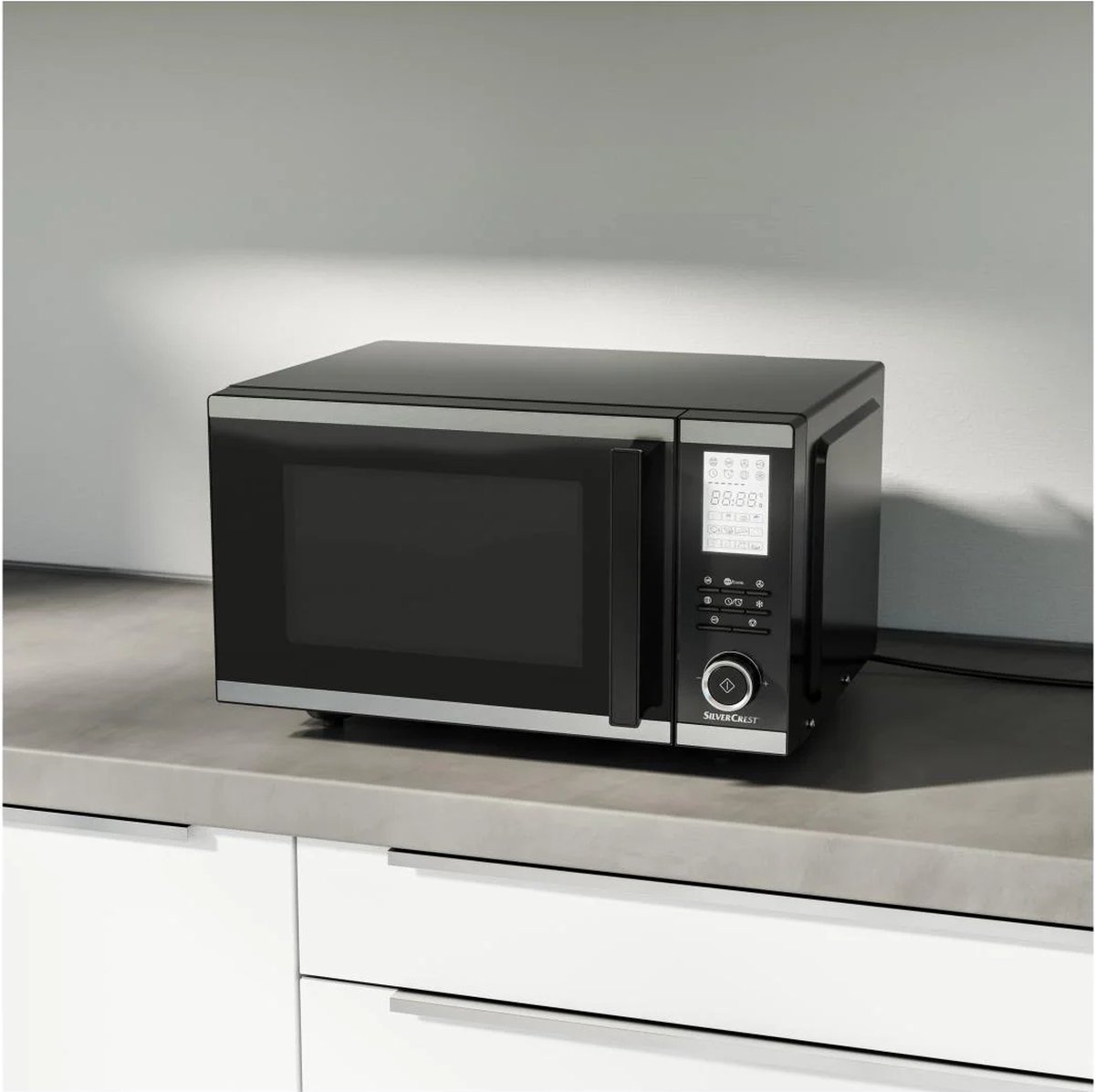 SILVERCREST Magnetron met Grill en Hetelucht 25L 900W