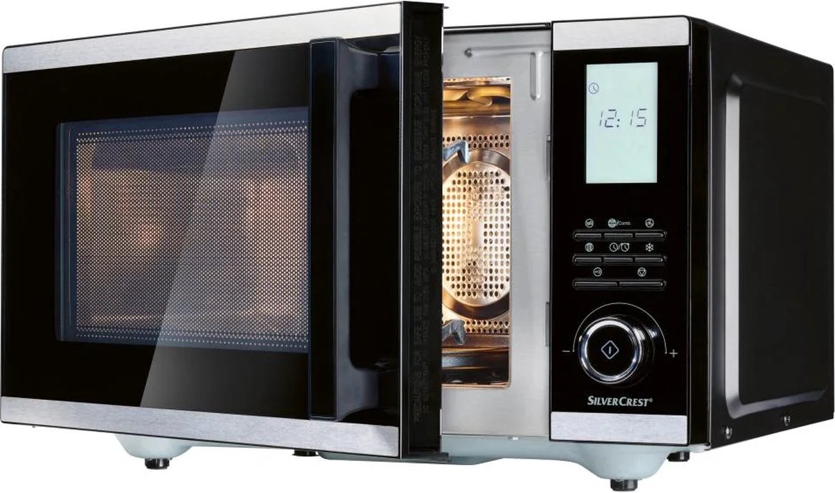 SILVERCREST Magnetron met Grill en Hetelucht 25L 900W