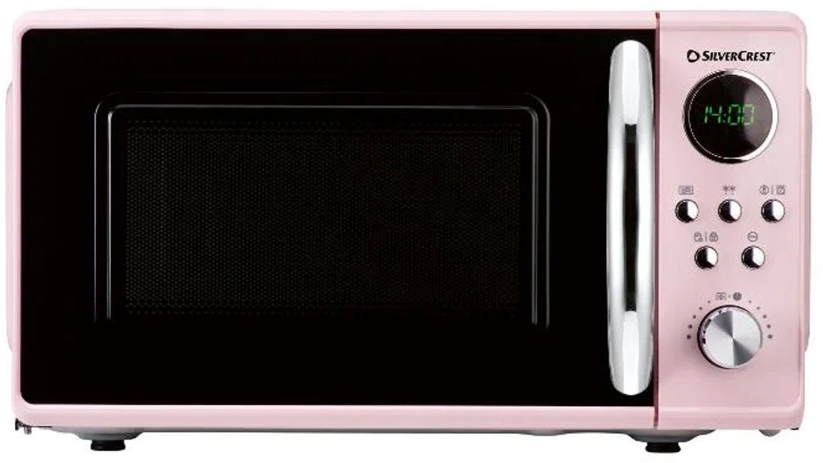 Silvercrest Magnetron Roze 700W 25,5cm