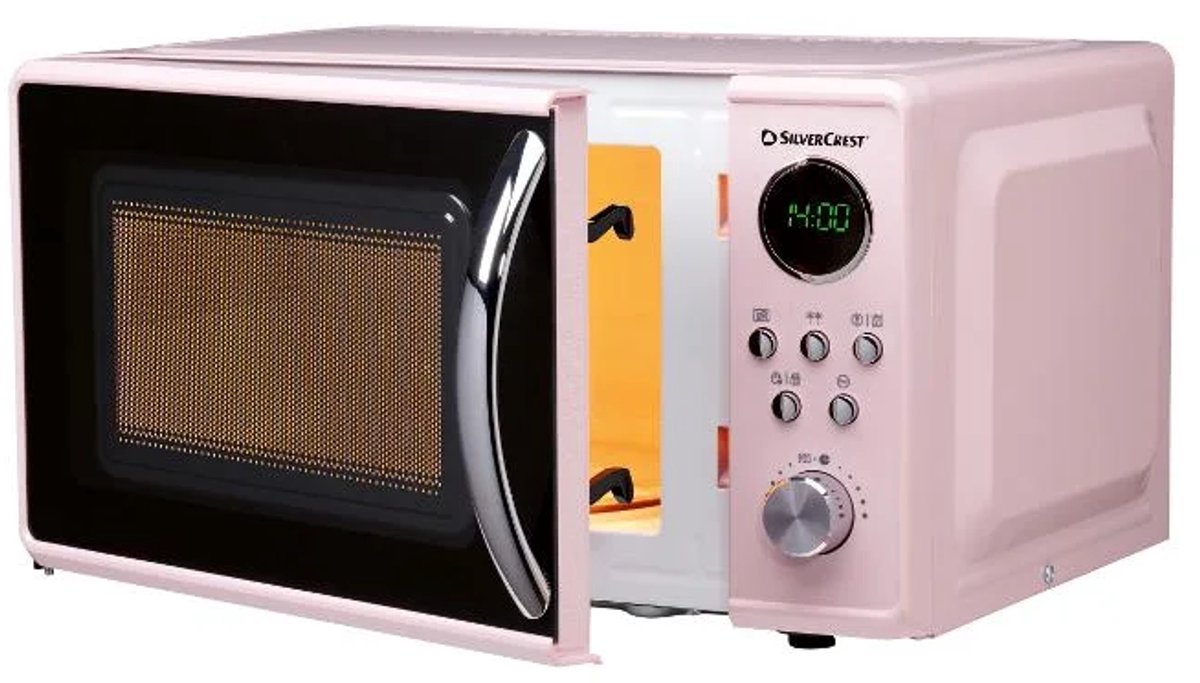 Silvercrest Magnetron Roze 700W 25,5cm