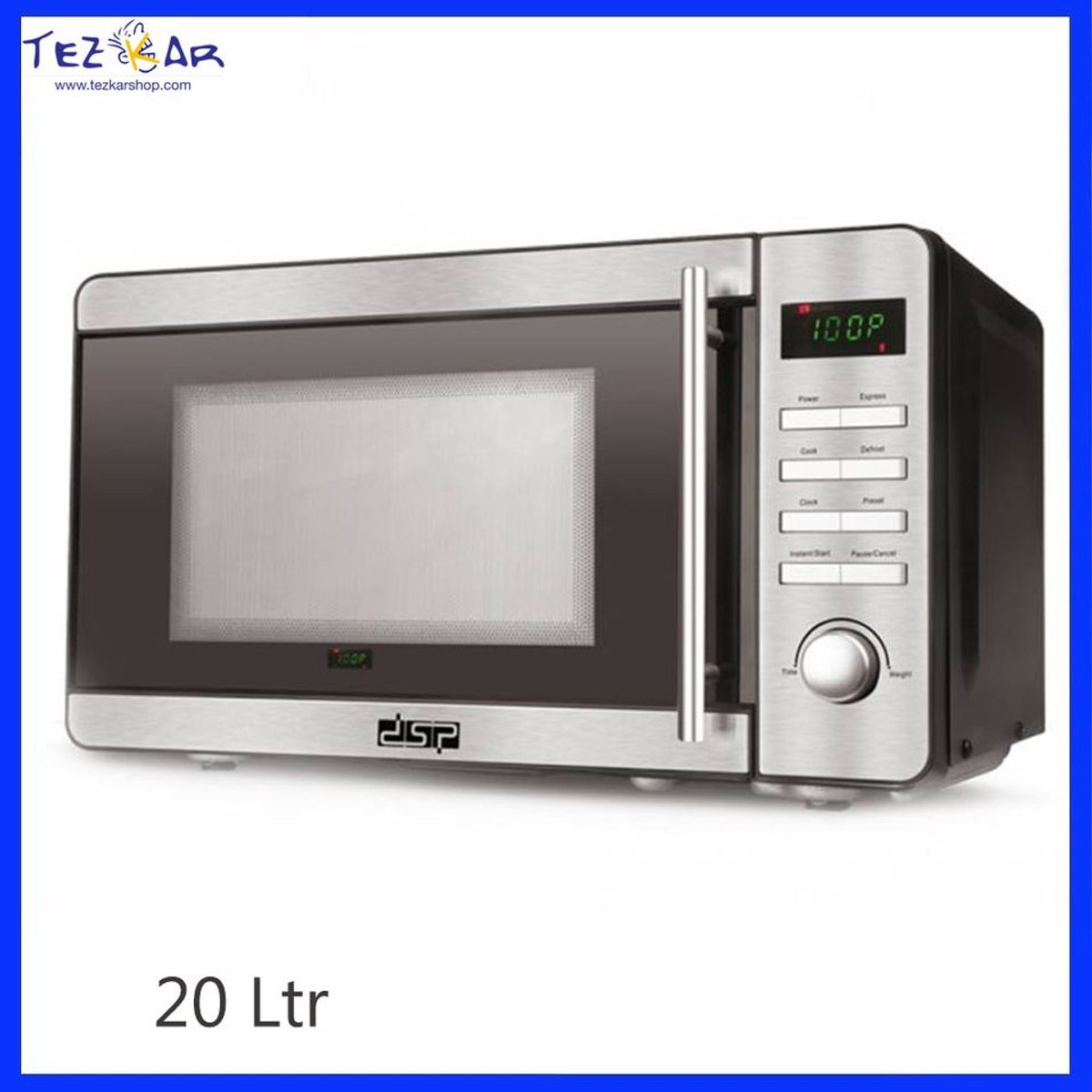 De SkyNext Combimagnetron Grill 20L RVS/Zwart in één oogopslag