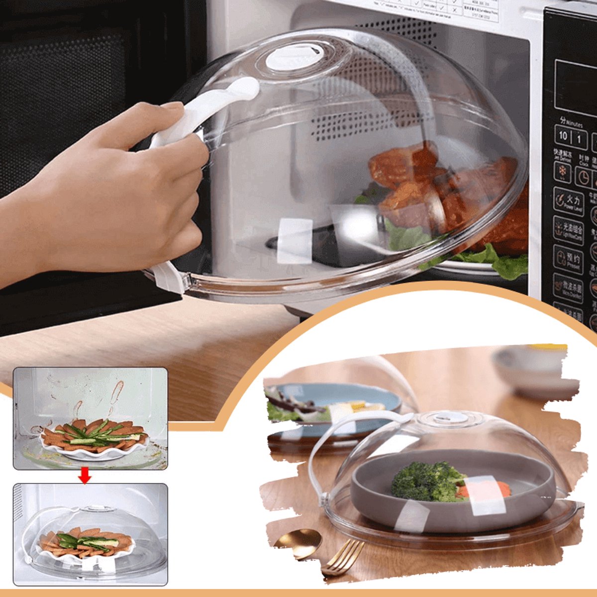 Wat vinden we goed aan de SkyNext Combimagnetron Grill 20L RVS/Zwart