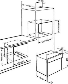 Smeg SF4400MX inbouwmagnetron