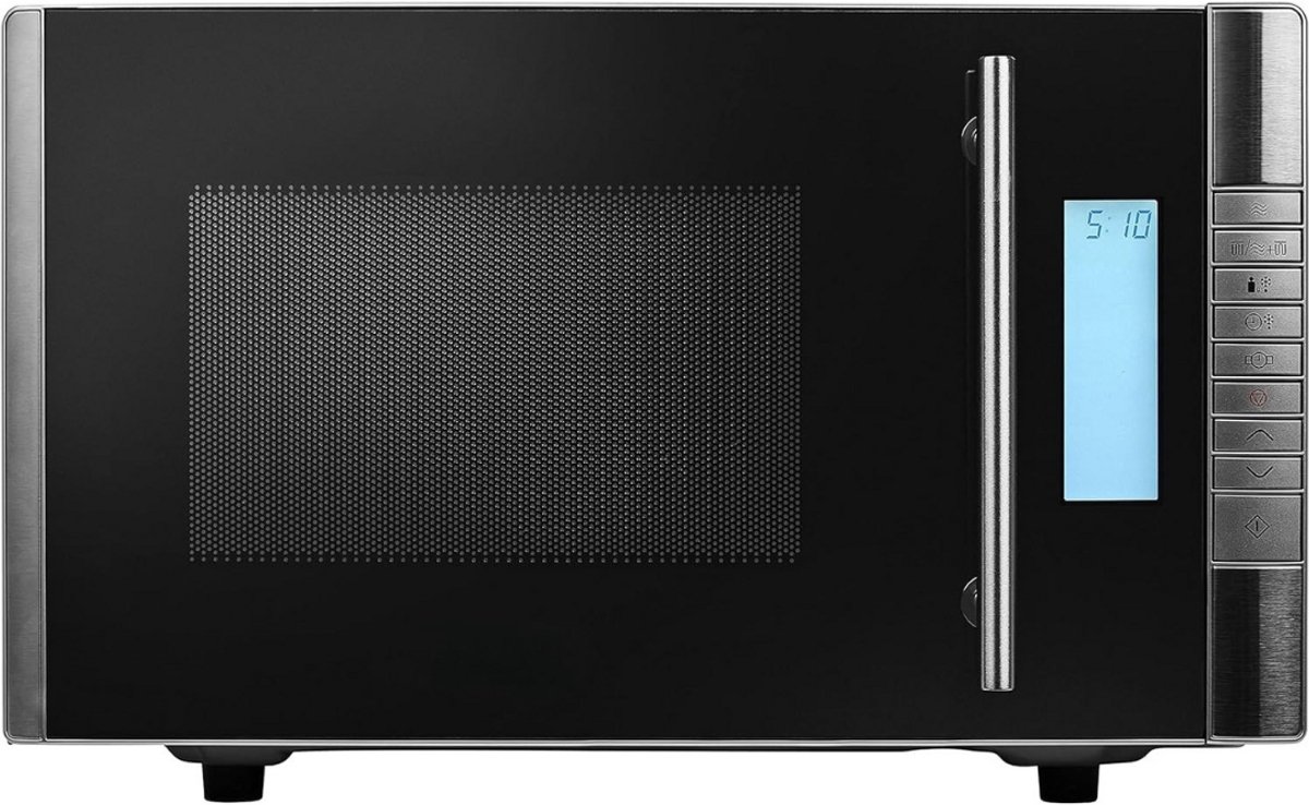 Solene Combi Magnetron Vrijstaand RVS/Zwart