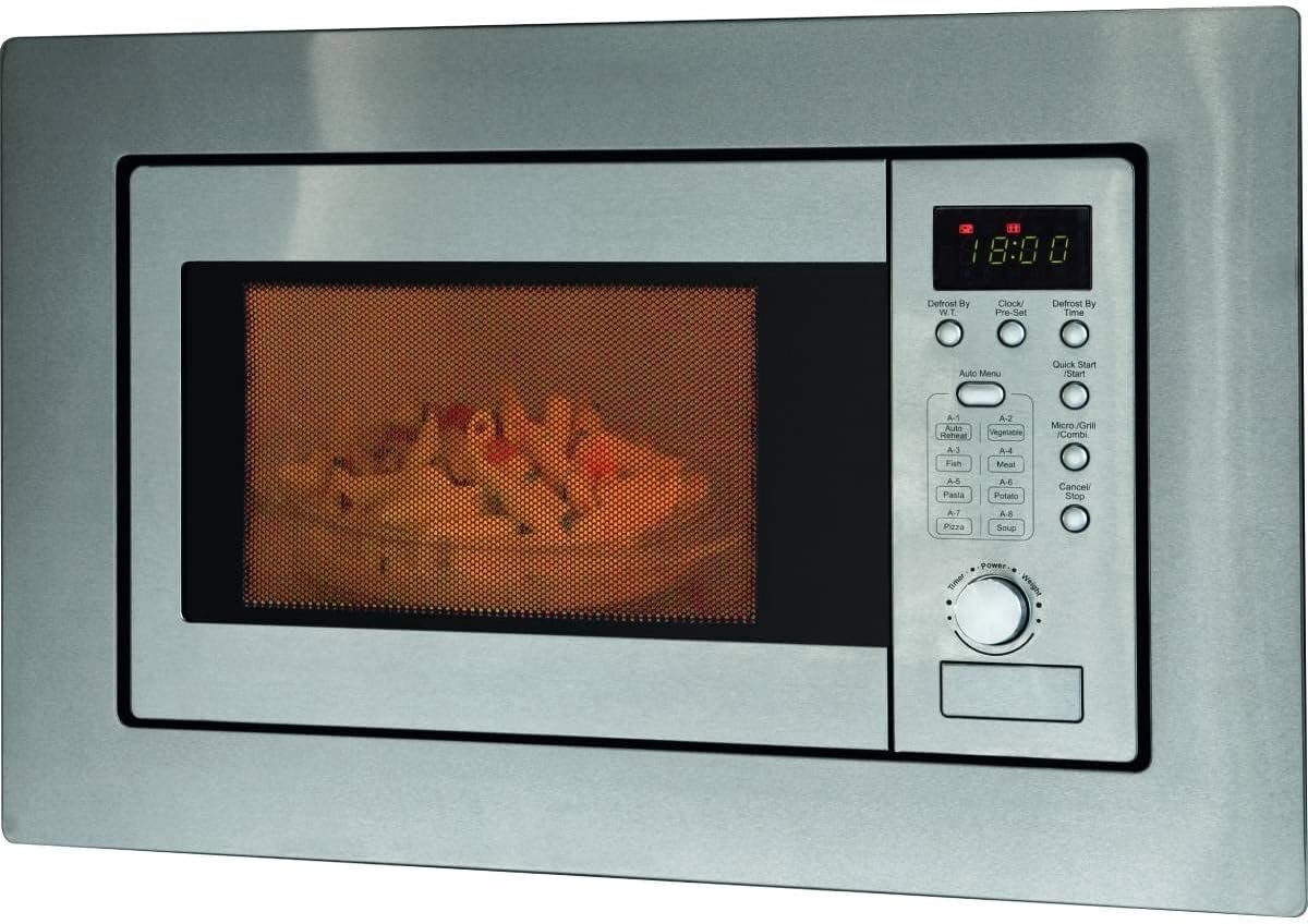 Solene Combi Magnetron Vrijstaand RVS/Zwart/Zilver