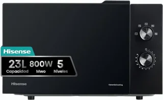 Eenvoudig en betrouwbaar: Solo magnetron 23 L in zwart