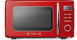Swiss Haus MW19 magnetron vrijstaand rood