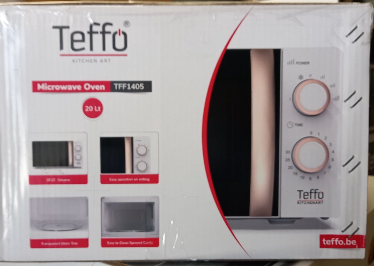 Teffo Magnetron Wit Goud 20L Special Edition