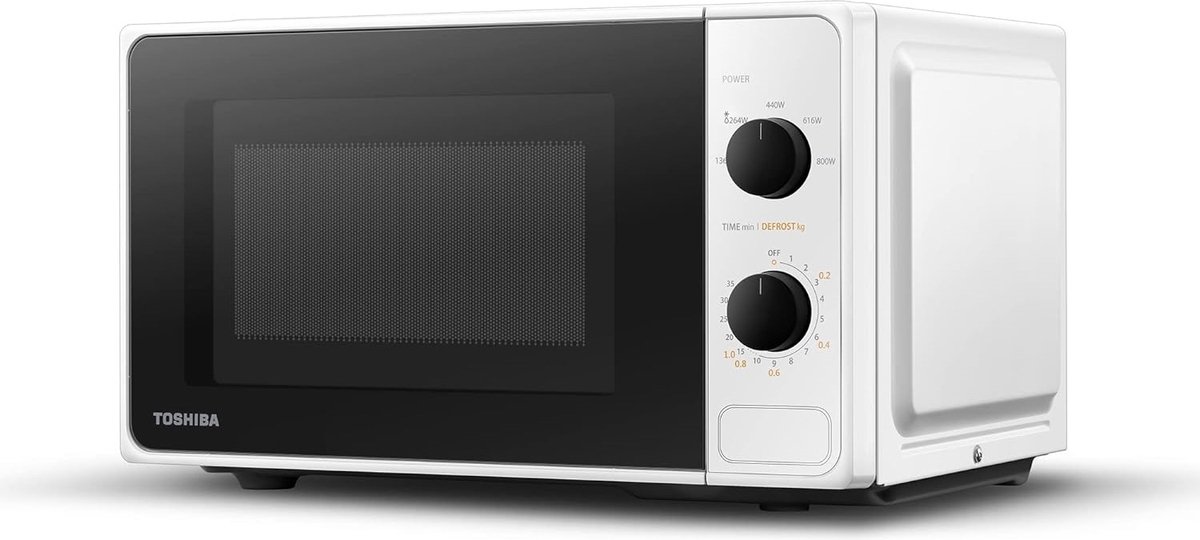 Wat vinden we goed aan de Toshiba MM2-MM20PF Solo Magnetron 20L 800W Wit