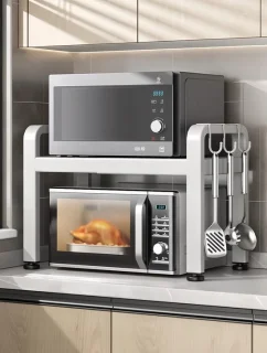 Uitschuifbaar magnetron- en ovenrek
