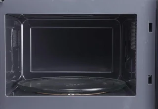 Vrijstaande magnetron 26L zilver