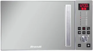 Vrijstaande magnetron 26L zilver