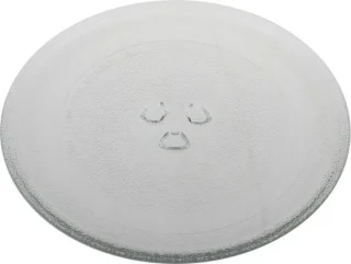 Whirlpool 3198386 Glasplaat magnetron