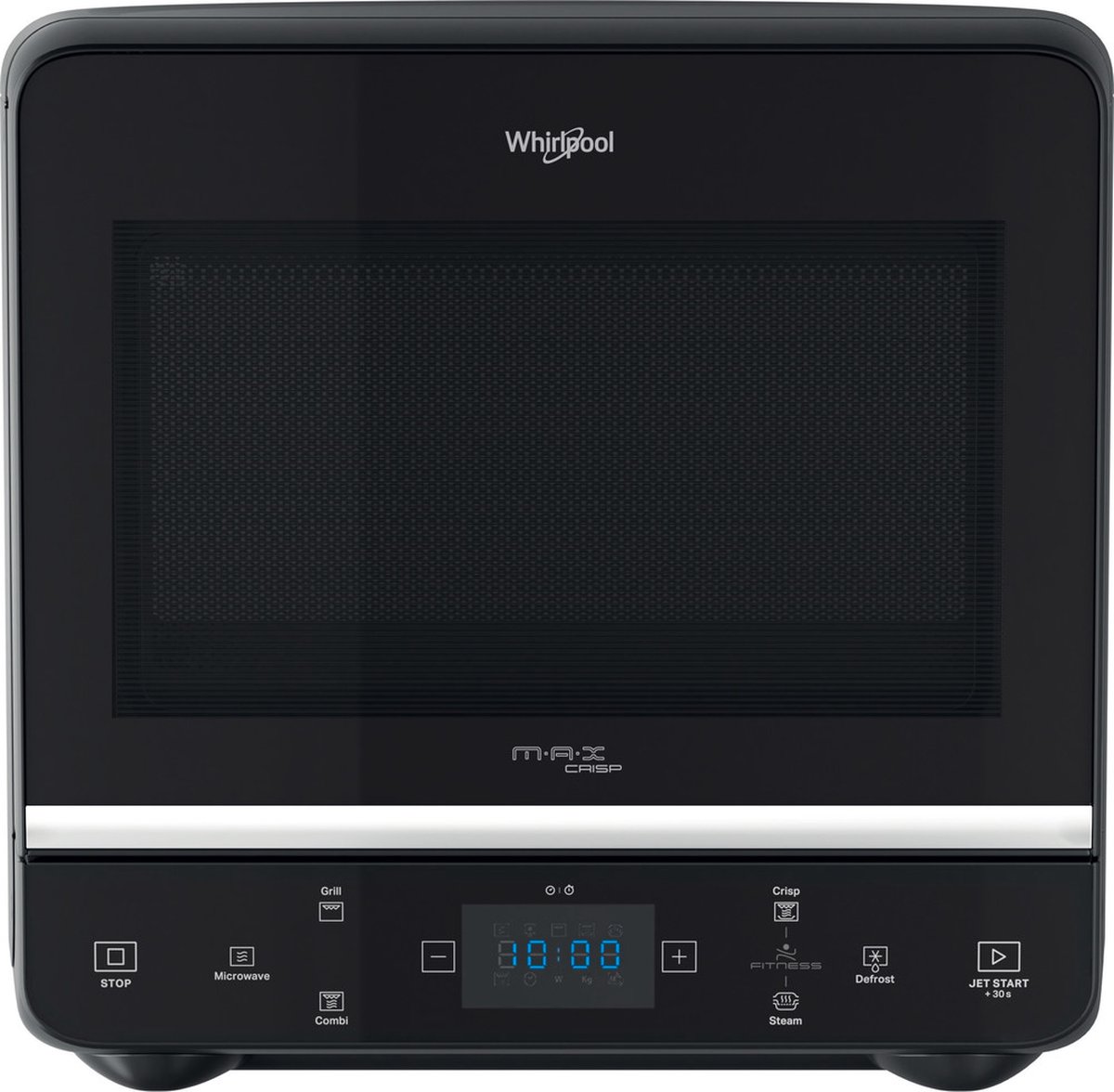 De Whirlpool MAX 49 MB vrijstaande magnetron zwart in één oogopslag